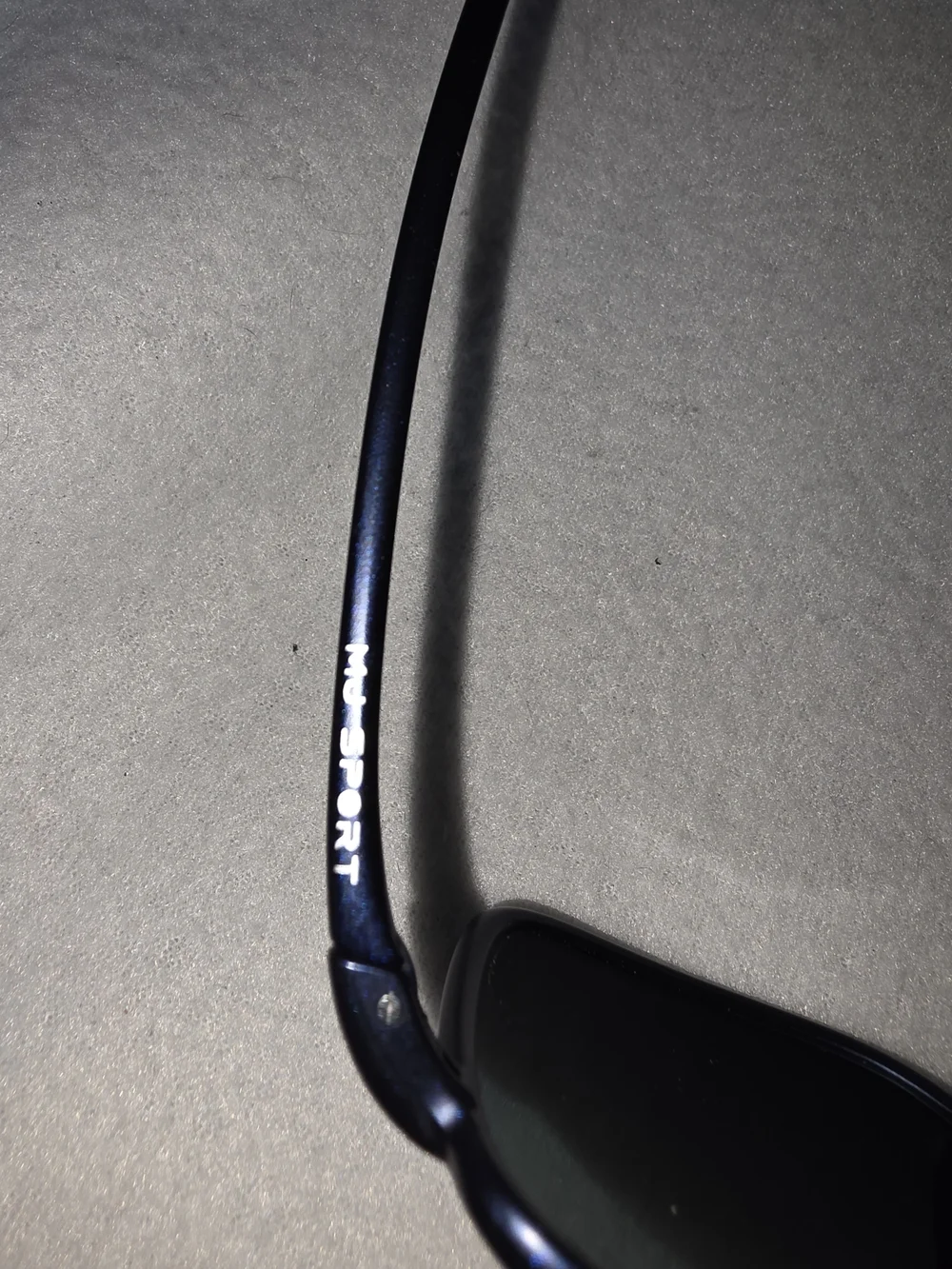 Maui Jim Kaupo Gap sunglasses featuring a matte black frame with blue mirrored